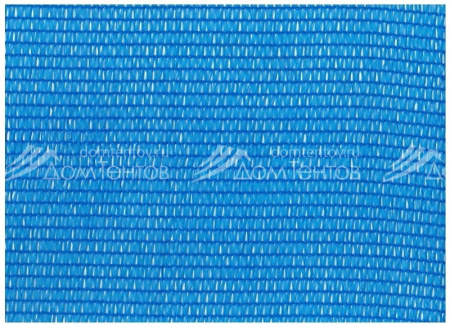 Фасадная сетка 80 г/м2 ленточный ПЭНД, голубой цвет
