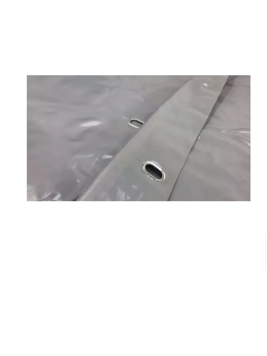 Тент 3,17х2,06х1,54м на Газель NEXT алюминиевый борт, серый