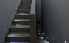 Встроенные светильники для подсветки стен