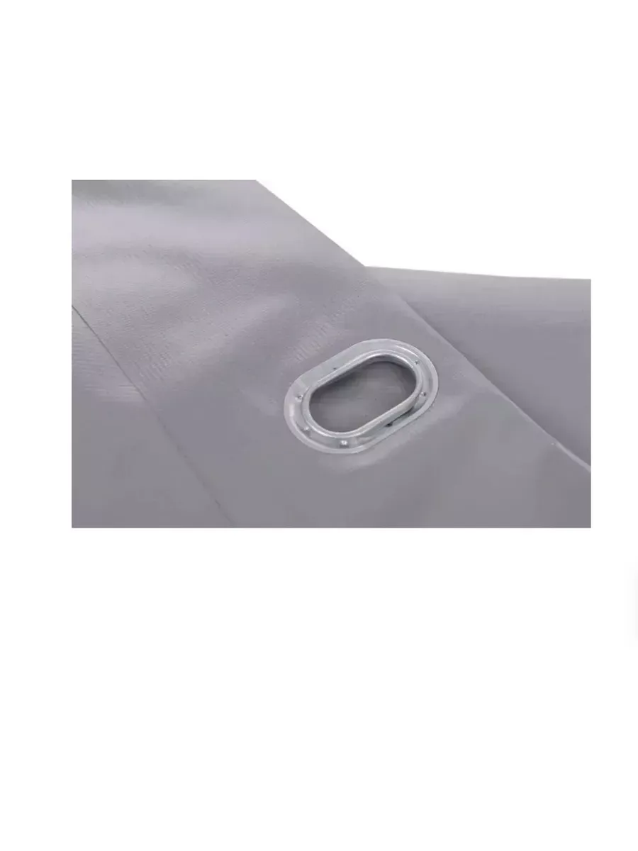 Тент 4,25х2,06х1,54м на Газель NEXT металлический борт, серый