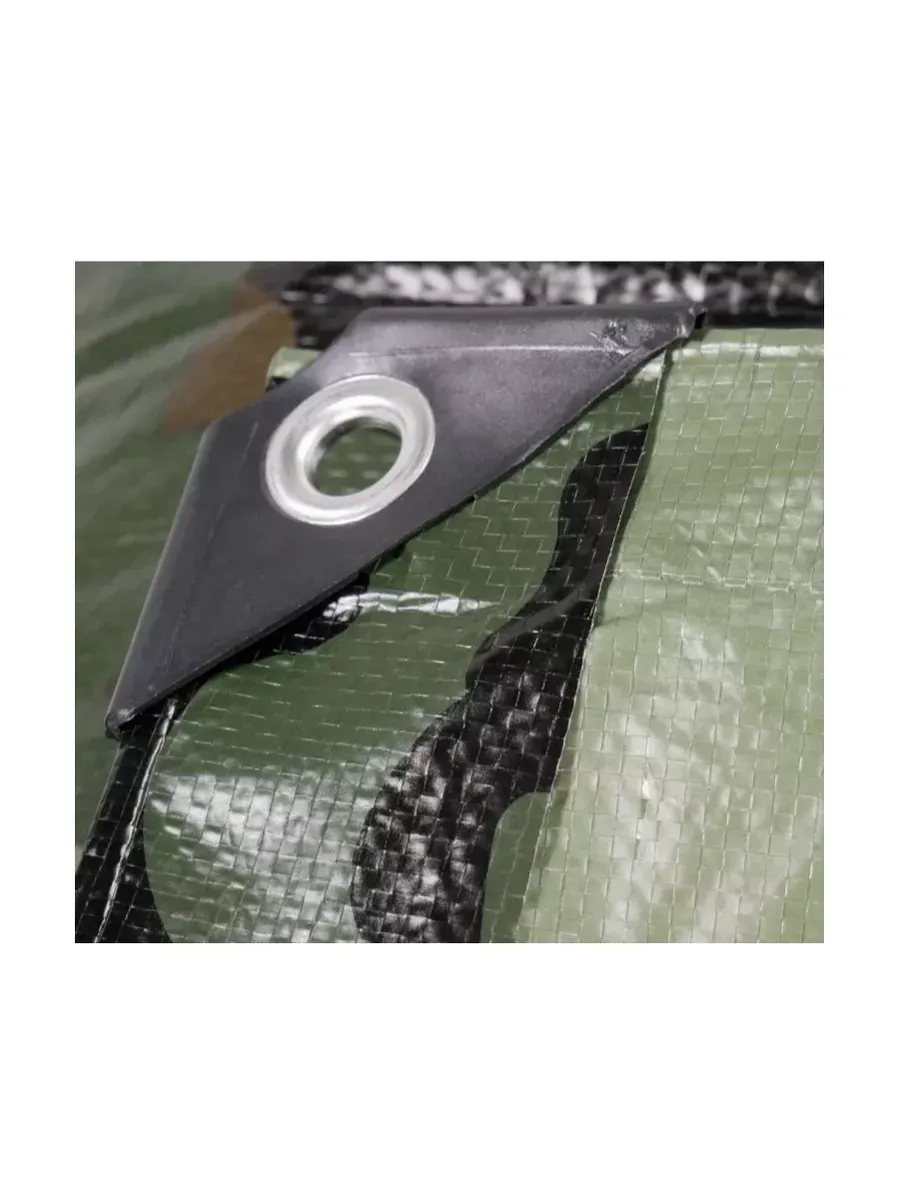 Тент Тарпаулин 180 г/м2 2х4 с люверсами, камуфляж