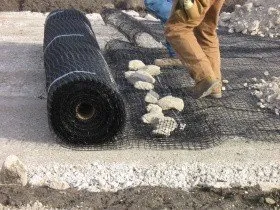 Дорожная геосетка осс