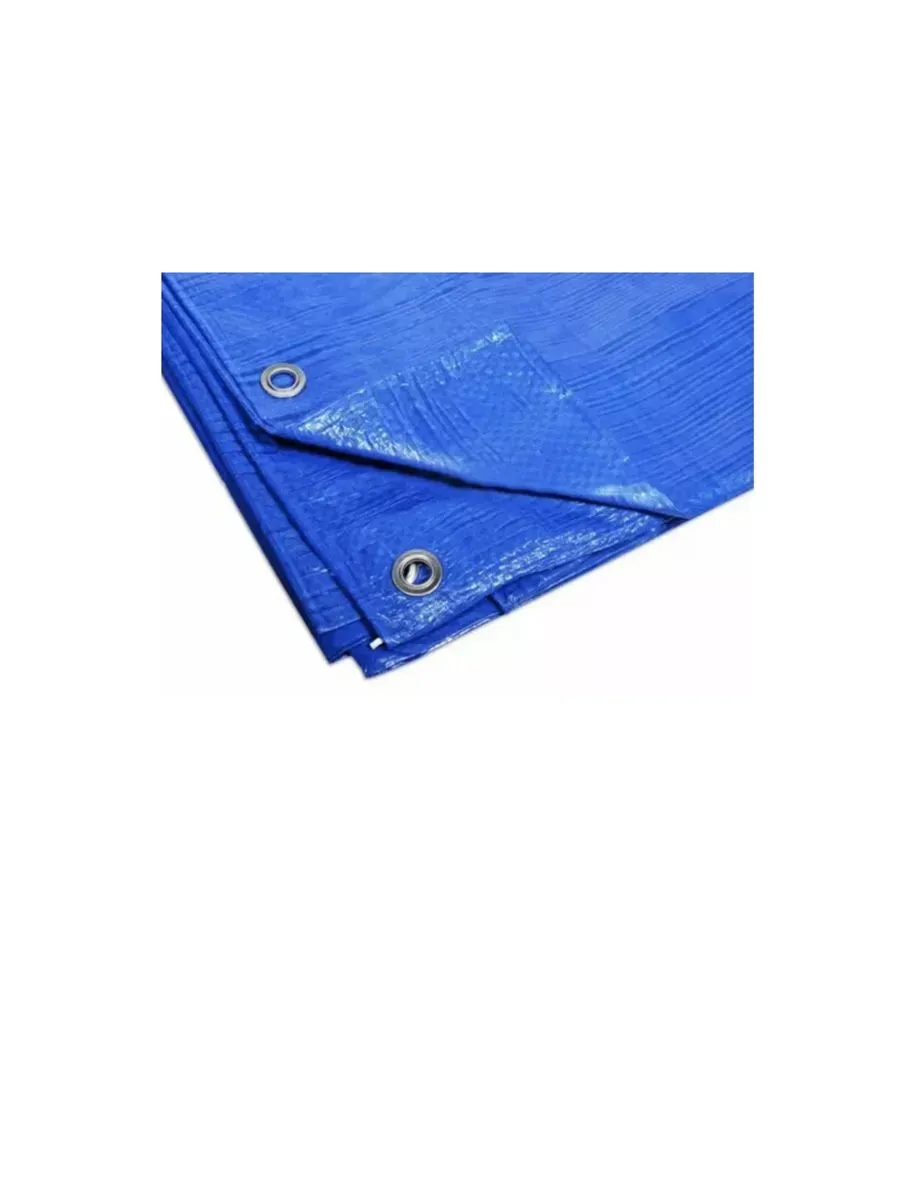 Тент Тарпаулин 80 г/м2 5х6 с люверсами