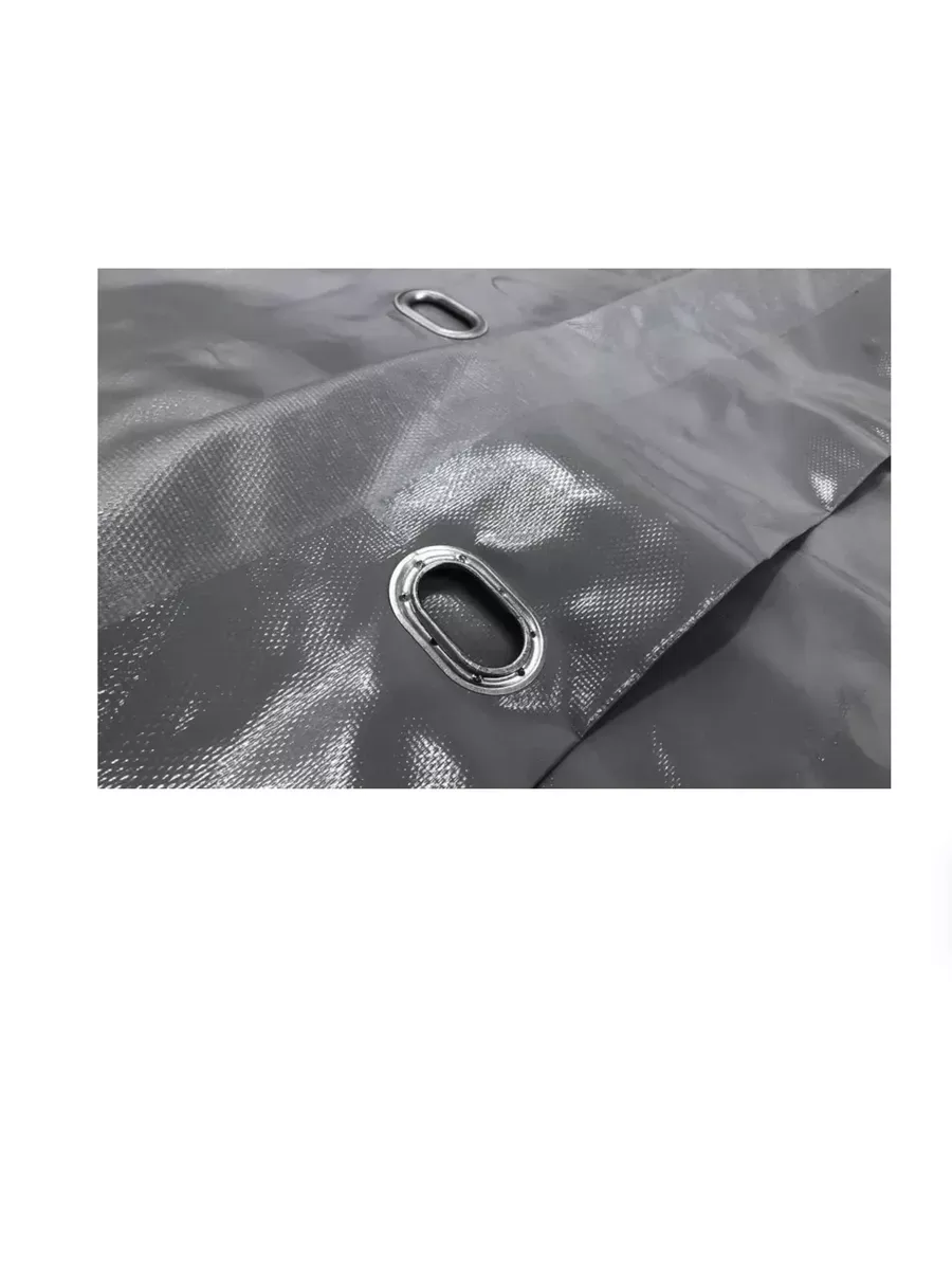 Тент 3,17х2,06х1,54м на Газель NEXT алюминиевый борт, серый