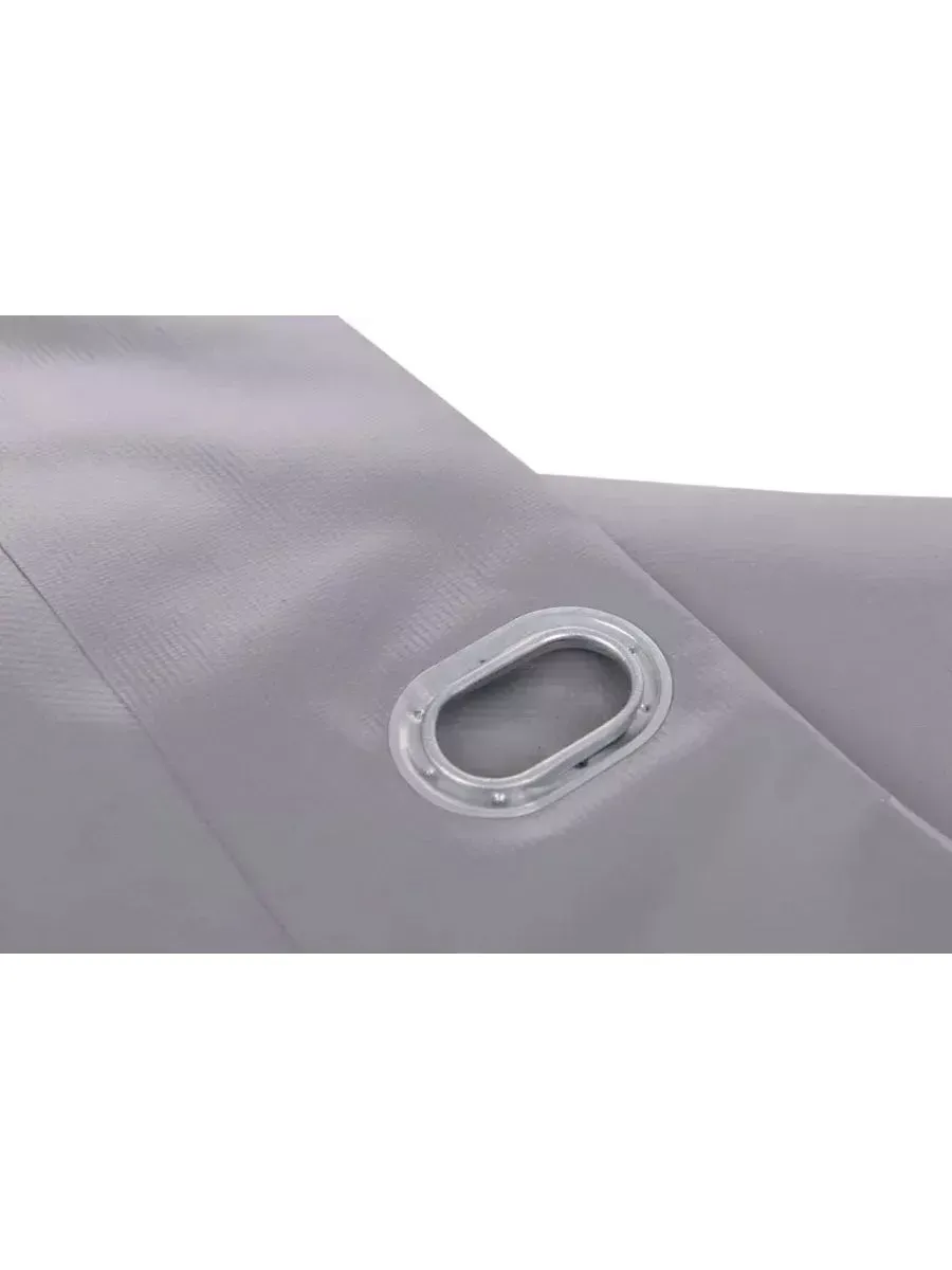 Тент 3,17х2,06х1,54м на Газель NEXT металлический борт, серый