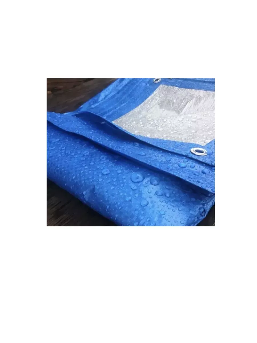 Тент Тарпаулин 80 г/м2 6х10 с люверсами