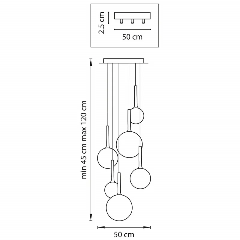 Каскадная люстра Lightstar 813062 Каскадная люстра Lightstar 813062