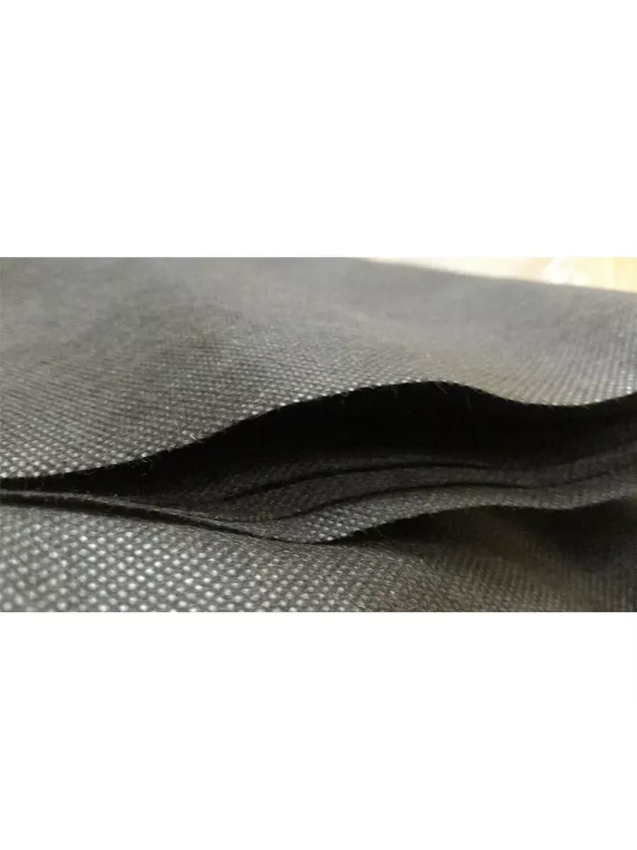 Укрывной материал спанбонд СУФ №60 размер 3,2х10м, черный