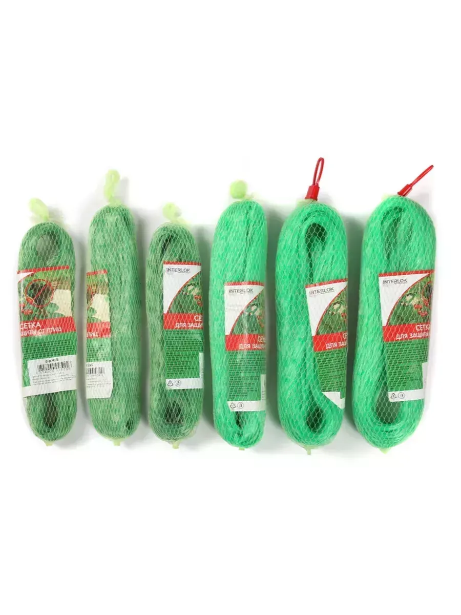 Сетка от птиц Интерлок 3х10м, зеленая