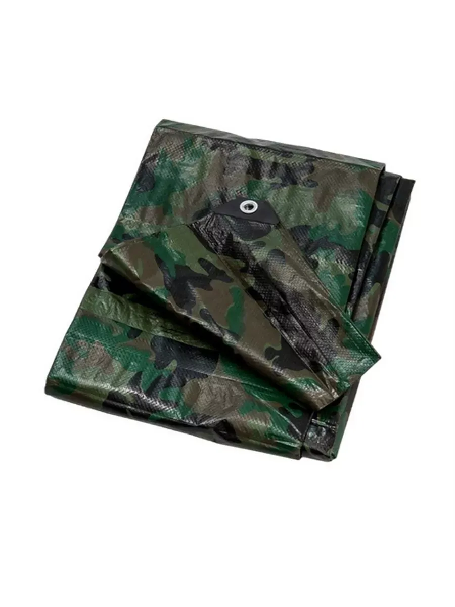 Тент Тарпаулин 180 г/м2 2х4 с люверсами, камуфляж