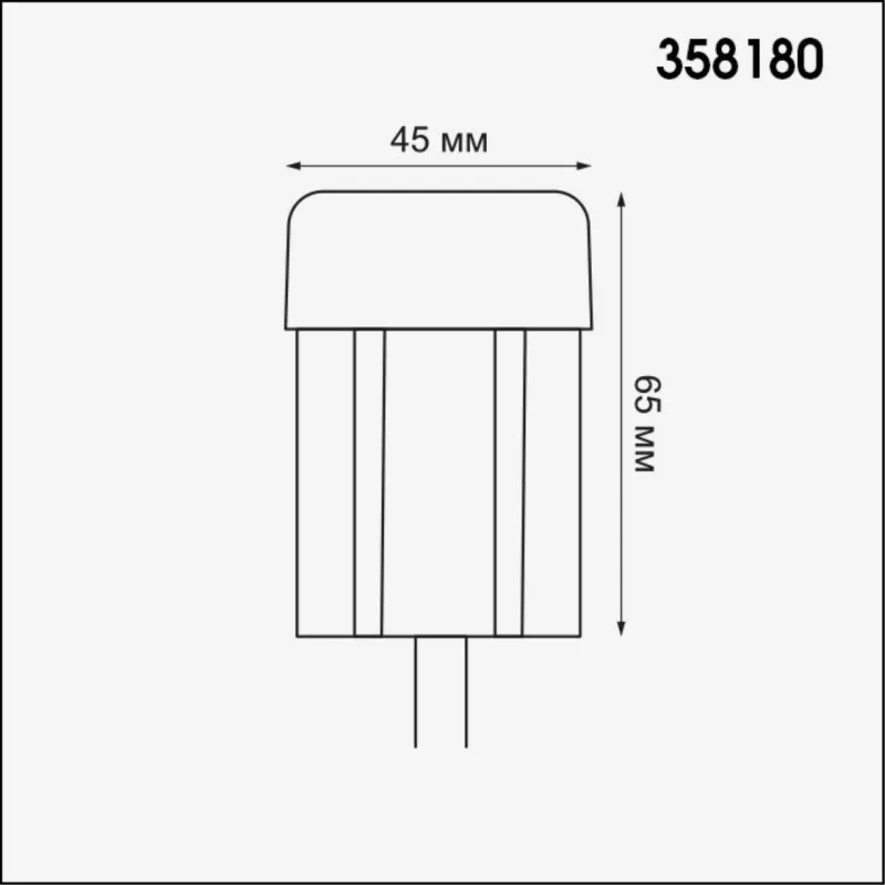Грунтовый светильник Novotech 358180 Грунтовый светильник Novotech 358180