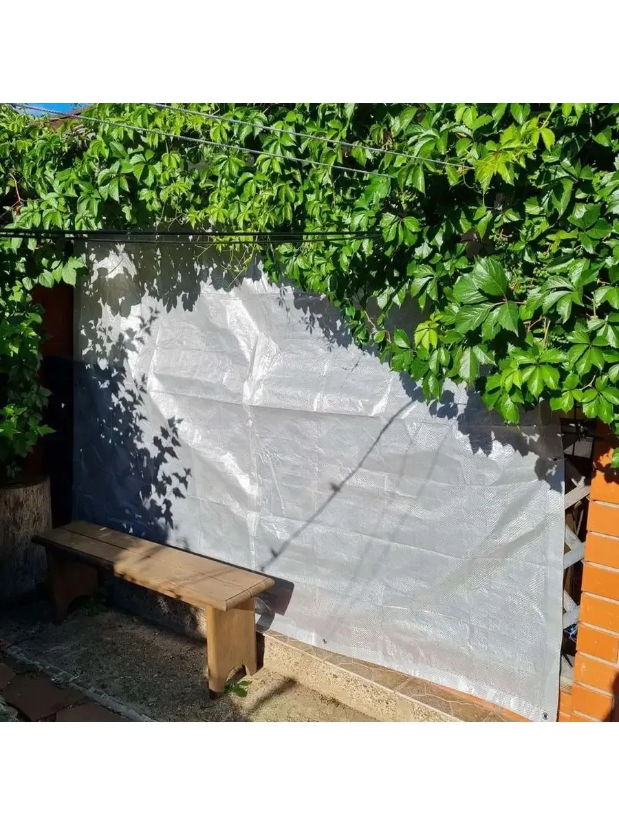 Тент Миротент 60 г/м2 5х8 с люверсами Тент Миротент 60 г/м2 5х8 с люверсами