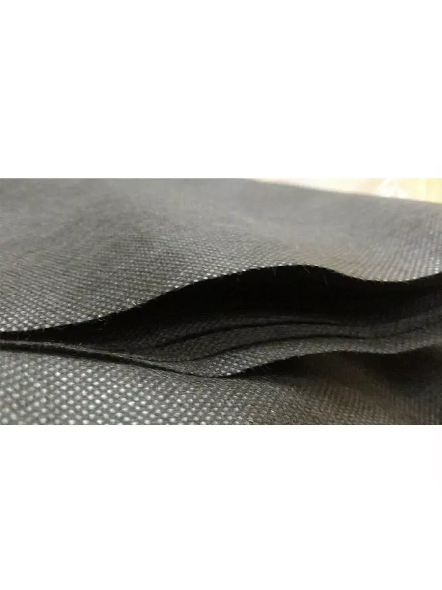 Укрывной материал спанбонд СУФ №60 размер 1,6х10м, черный Укрывной материал спанбонд СУФ №60 размер 1,6х10м, черный