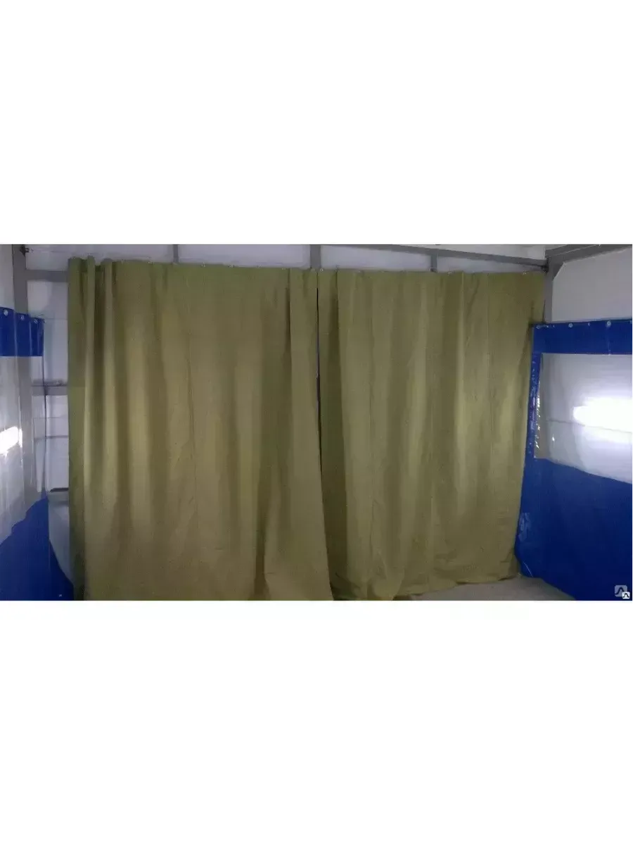 Полог брезентовый ВО 360 г/м2 6х8 с люверсами