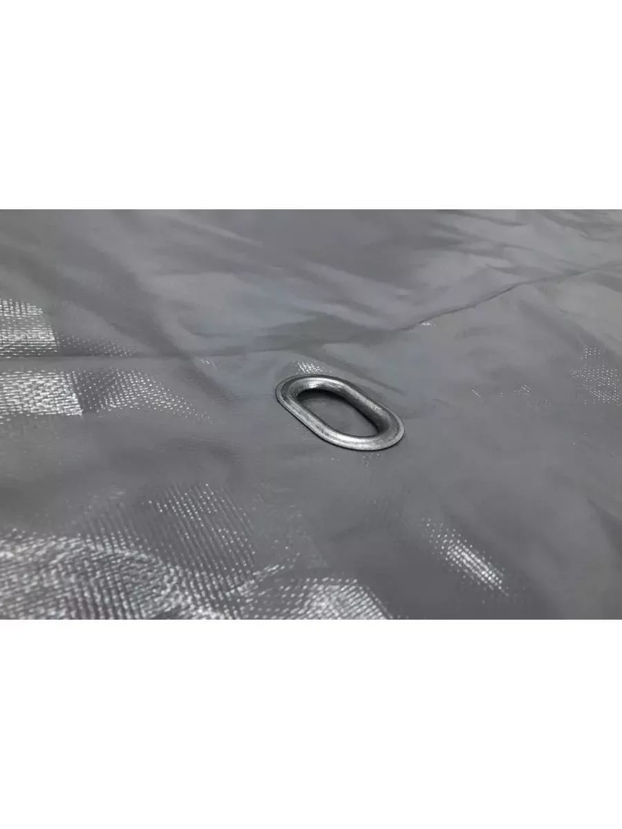 Тент 3,17х2,06х1,54м на Газель NEXT металлический борт, серый