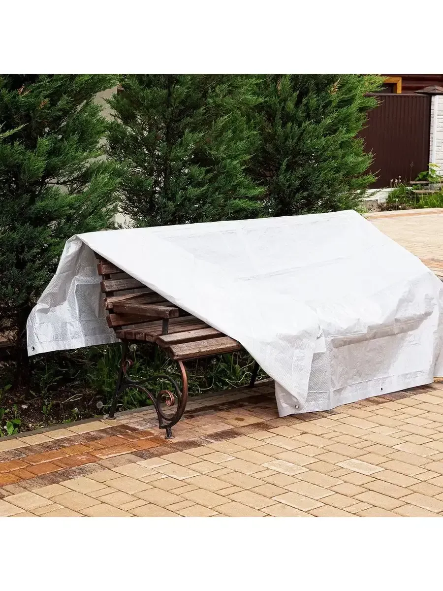 Тент Миротент 60 г/м2 5х8 с люверсами Тент Миротент 60 г/м2 5х8 с люверсами