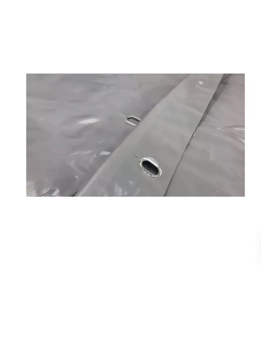 Тент 3,17х2,06х1,54м на Газель NEXT алюминиевый борт, серый