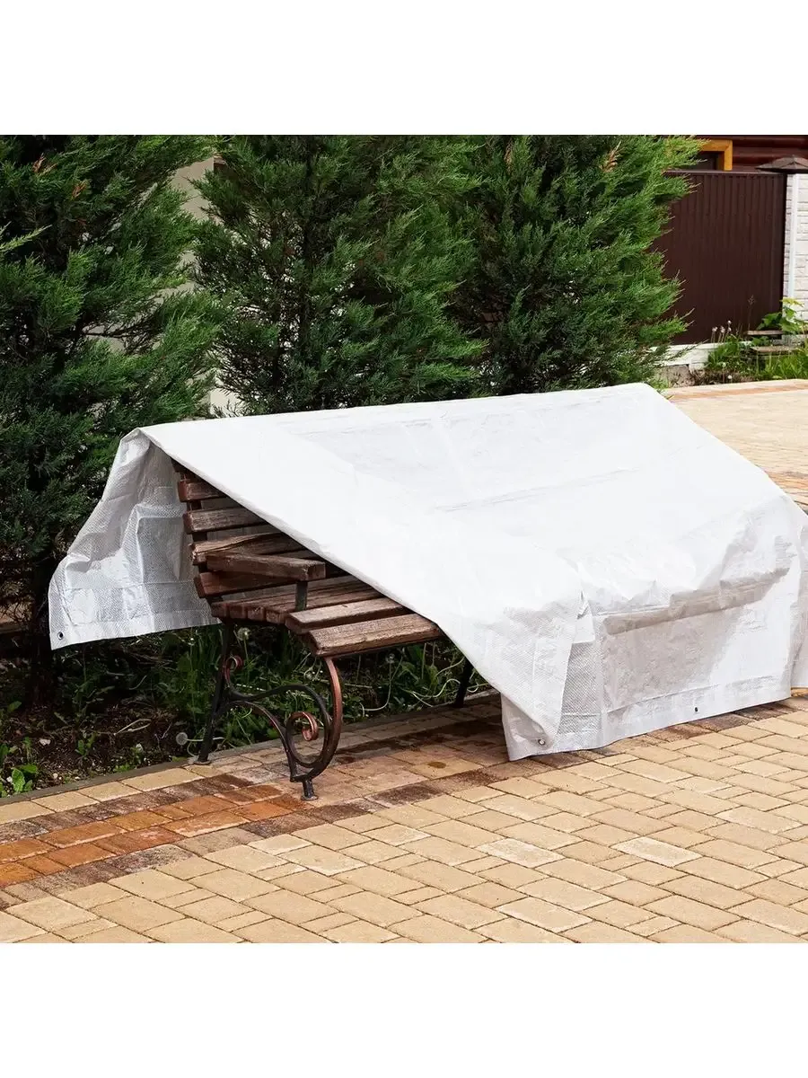 Тент Миротент 60 г/м2 4х6 с люверсами