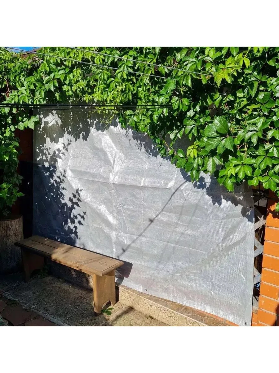 Тент Миротент 60 г/м2 4х6 с люверсами