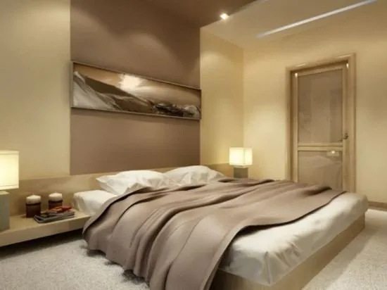 В спальной комнате