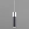 Подвесной светильник Eurosvet 50135/1 LED хром/черный