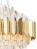 Каскадная люстра Natali Kovaltseva RIVERA 81443/8C GOLD
