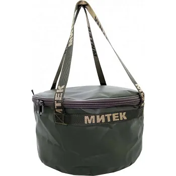 Ведро Митек с крышкой Ø 30см. H-20см, хаки Ведро Митек с крышкой Ø 30см. H-20см, хаки