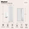 Светильник настенный Maytoni O419WL-02W Светильник настенный Maytoni O419WL-02W