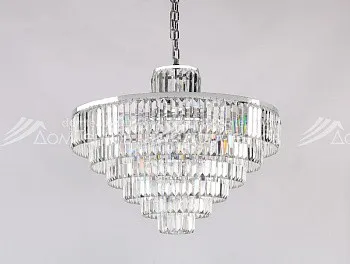 Каскадная люстра Newport 31124/S nickel Каскадная люстра Newport 31124/S nickel