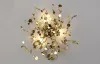 Бра Crystal Lux GARDEN AP-PL3 D400 GOLD