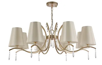 Подвесная люстра Crystal Lux RENATA SP8 GOLD Подвесная люстра Crystal Lux RENATA SP8 GOLD