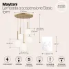Люстра на штанге Maytoni MOD321PL-05G1