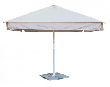 Зонт 3,0 х 3,0 м с воланом (стальной каркас)
