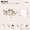 Накладная люстра Maytoni MOD545PL-20G Накладная люстра Maytoni MOD545PL-20G