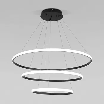 Каскадная люстра Eurosvet 90264/3 черный Каскадная люстра Eurosvet 90264/3 черный