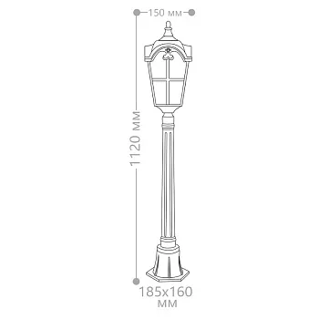 Садово-парковый светильник Feron 11299 Садово-парковый светильник Feron 11299