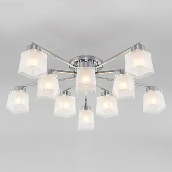 Накладная люстра Eurosvet 30162 хром