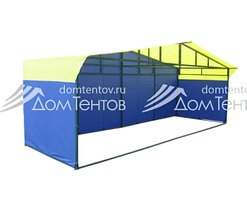 Палатка торговая 6,0х2,0 К (каркас из квадратной трубы 40х20 и 20х20) Палатка торговая 6,0х2,0 К (каркас из квадратной трубы 40х20 и 20х20)