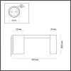 Светильник настенный Odeon Light 6657/10WL