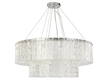 Подвесная люстра Newport 10826+18/S nickel