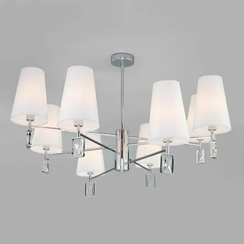 Люстра на штанге Eurosvet 60137/8 хром Люстра на штанге Eurosvet 60137/8 хром