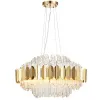 Каскадная люстра Natali Kovaltseva RIVERA 81443/12C GOLD