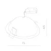 Встраиваемый светильник ARTE Lamp A7012PL-1WH Встраиваемый светильник ARTE Lamp A7012PL-1WH