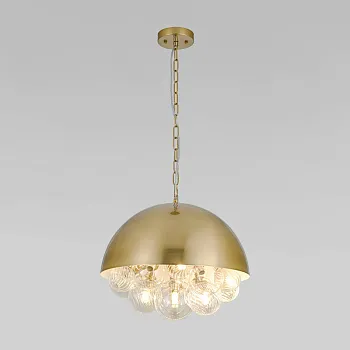 Подвесная люстра Eurosvet 30177 латунь