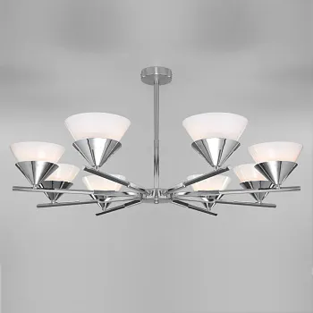 Люстра на штанге Eurosvet 70138/8 хром Люстра на штанге Eurosvet 70138/8 хром