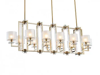 Люстра на штанге Newport 4408+4/S gold Люстра на штанге Newport 4408+4/S gold