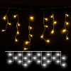 Светодиодная бахрома Eurosvet 100-001 теплый белый 1,80,5м IP20 Светодиодная бахрома Eurosvet 100-001 теплый белый 1,80,5м IP20