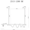 Подвесной светильник iLedex 2313-1200 BR