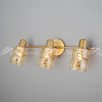 Спот Eurosvet 20120/3 перламутровое золото