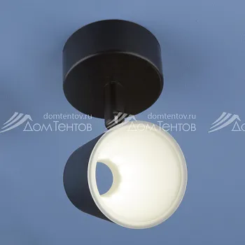 Спот Elektrostandard DLR025 5W 4200K черный матовый
